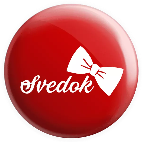 Placka Svědek s motýlkem  - kopie