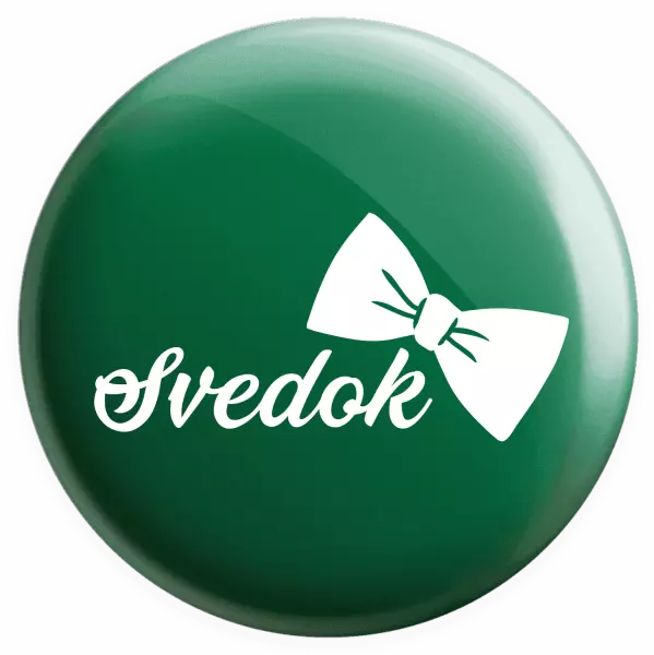 Placka Svědek s motýlkem  - kopie