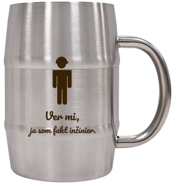 Nerezový chladicí půllitr 