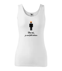 Dámske tielko Věř mi, já jsem inženýr - kopie