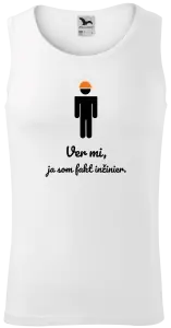 Pánske tielko Věř mi, já jsem inženýr - kopie