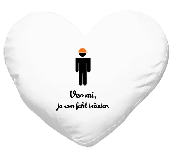 Vankúš Věř mi, já jsem inženýr - kopie