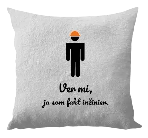 Vankúš Věř mi, já jsem inženýr - kopie