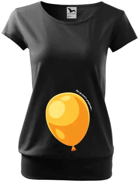 Tehotenské tričko Asi brzo prasknu... - kopie