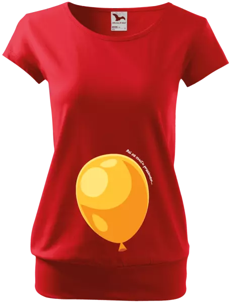 Tehotenské tričko Asi brzo prasknu... - kopie