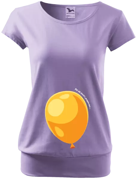 Tehotenské tričko Asi brzo prasknu... - kopie