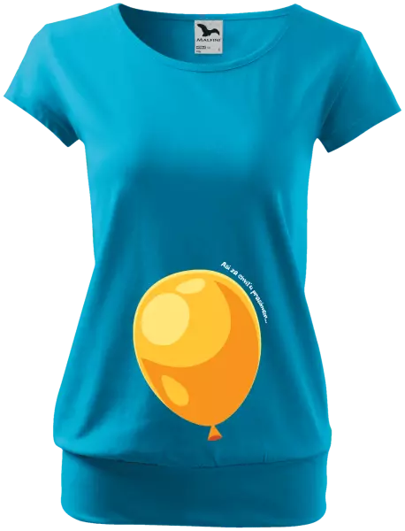 Tehotenské tričko Asi brzo prasknu... - kopie