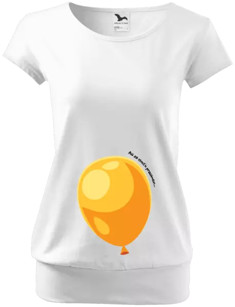 Tehotenské tričko Asi brzo prasknu... - kopie