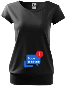 Tehotenské tričko Bude to dievča!