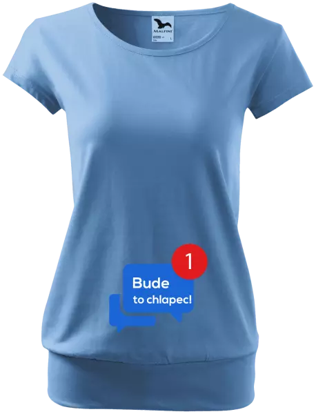 Tehotenské tričko Bude to kluk! - kopie