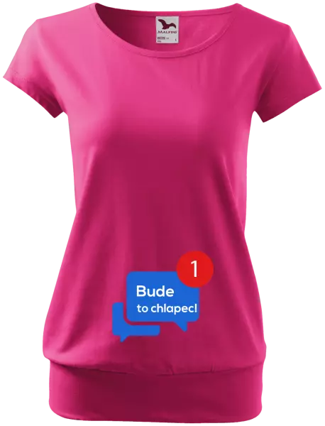 Tehotenské tričko Bude to kluk! - kopie