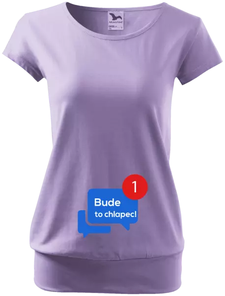 Tehotenské tričko Bude to kluk! - kopie