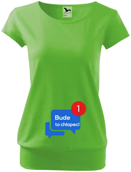 Tehotenské tričko Bude to kluk! - kopie