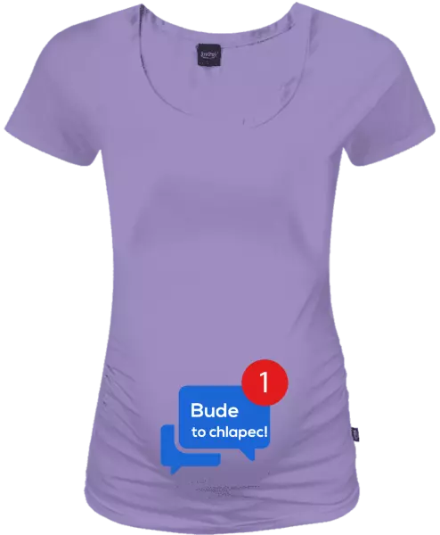 Tehotenské tričko Bude to kluk! - kopie