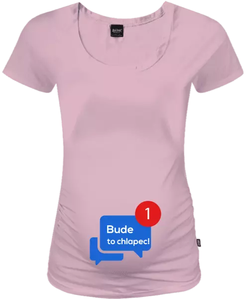 Tehotenské tričko Bude to kluk! - kopie