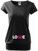 Tehotenské tričko LOVE nožičky