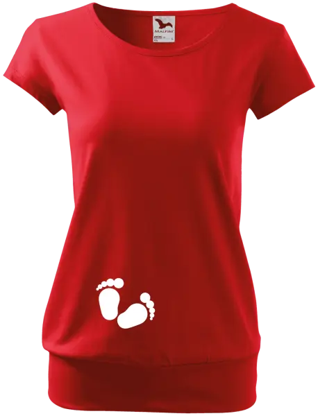 Tehotenské tričko Nožičky - kopie