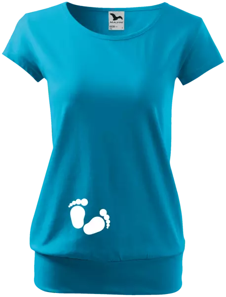 Tehotenské tričko Nožičky - kopie