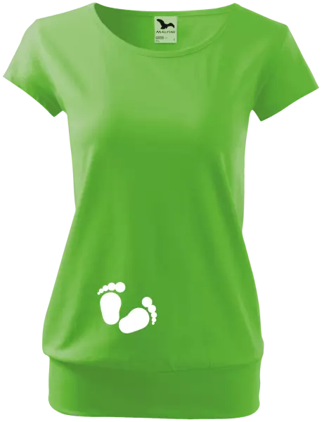 Tehotenské tričko Nožičky - kopie