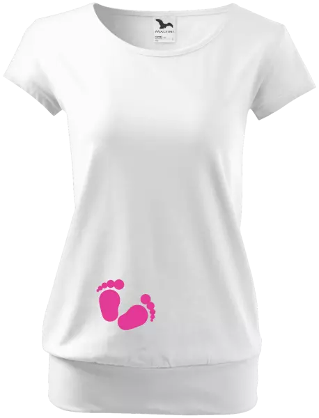 Tehotenské tričko Nožičky - kopie