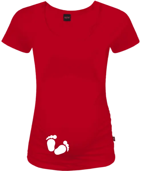 Tehotenské tričko Nožičky - kopie