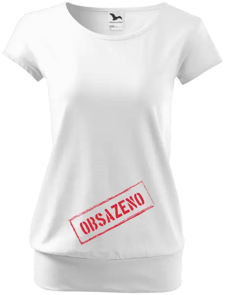 Tehotenské tričko OBSAZENO 