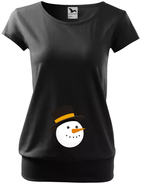Tehotenské tričko Sněhulák - kopie