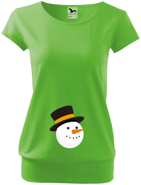 Tehotenské tričko Sněhulák - kopie