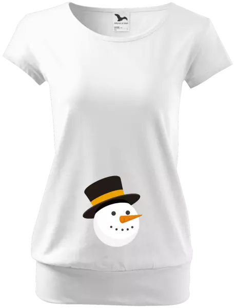 Tehotenské tričko Sněhulák - kopie