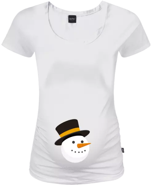 Tehotenské tričko Sněhulák - kopie