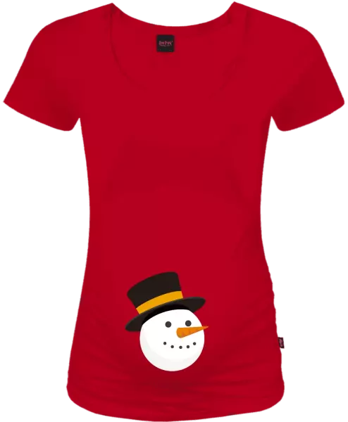Tehotenské tričko Sněhulák - kopie