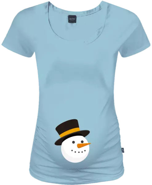 Tehotenské tričko Sněhulák - kopie