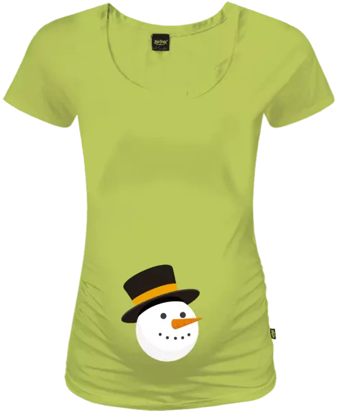Tehotenské tričko Sněhulák - kopie