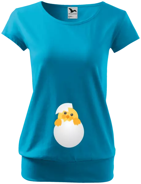 Tehotenské tričko Vajíčko