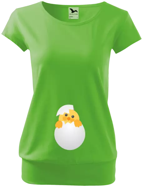 Tehotenské tričko Vajíčko