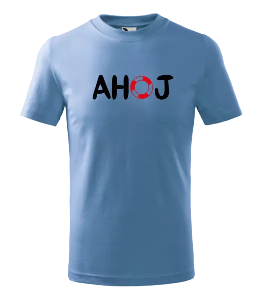 Detské vodácke tričko AHOJ