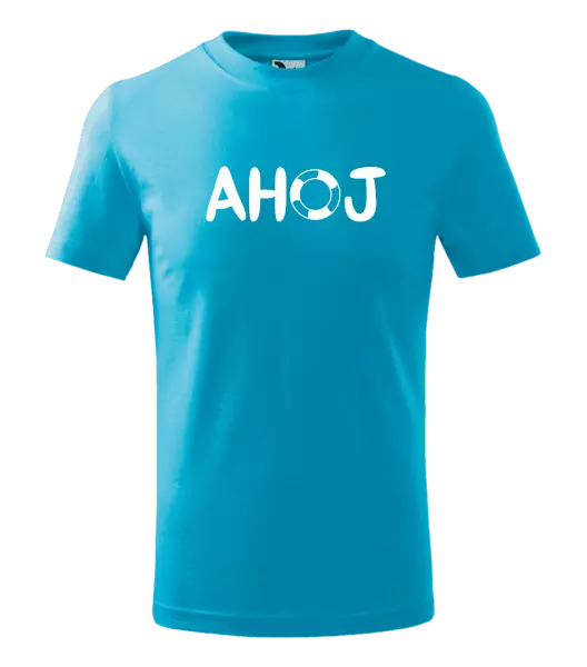 Detské vodácke tričko AHOJ