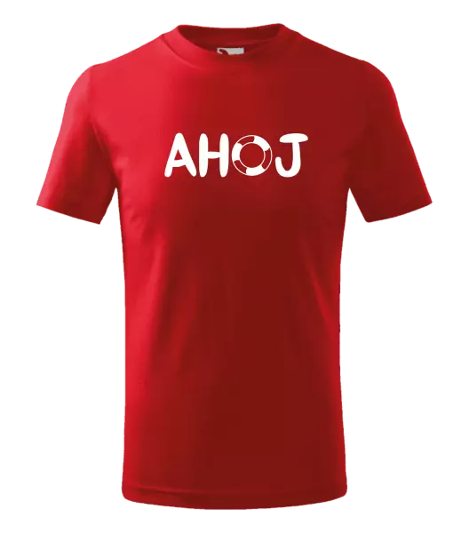 Detské vodácke tričko AHOJ