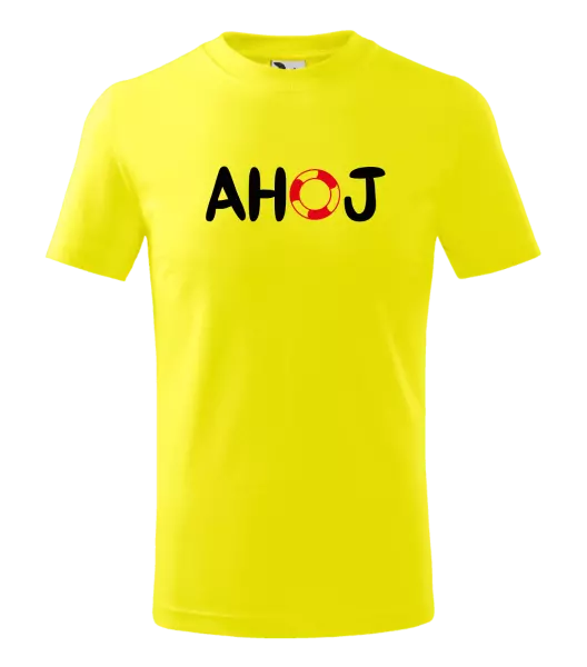 Detské vodácke tričko AHOJ