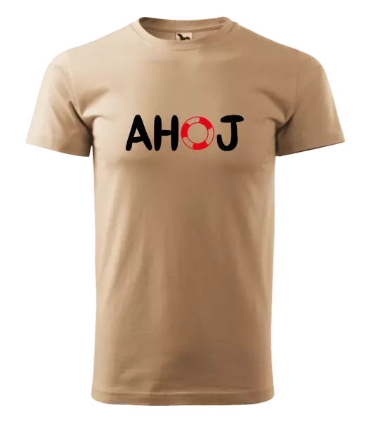 Pánske vodácke tričko AHOJ