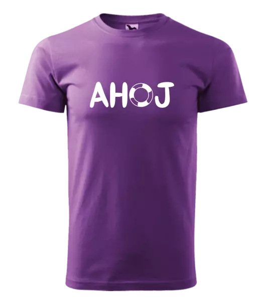 Pánske vodácke tričko AHOJ