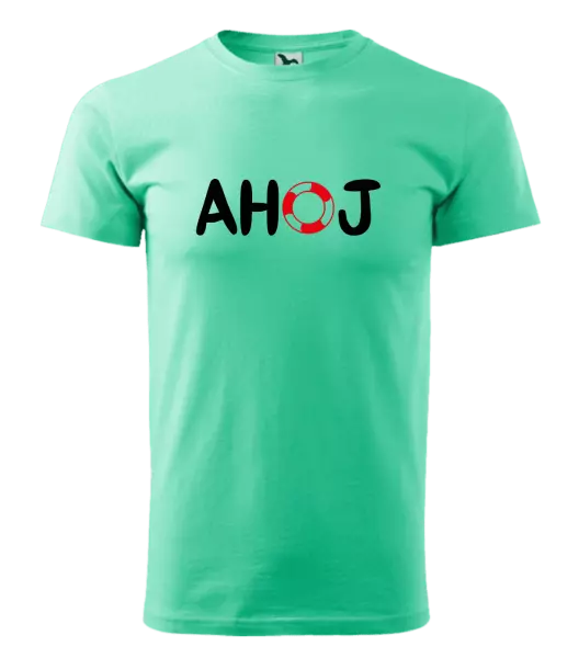 Pánske vodácke tričko AHOJ