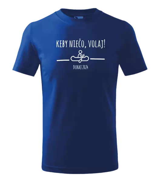 Detské vodácke tričko Kdyby niečo volaj