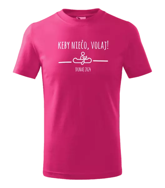Detské vodácke tričko Kdyby niečo volaj