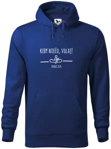 Pánska mikina Kdyby niečo volaj