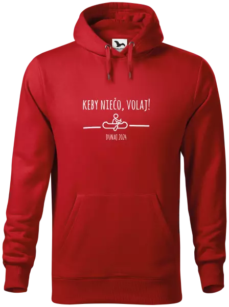 Pánska mikina Kdyby niečo volaj