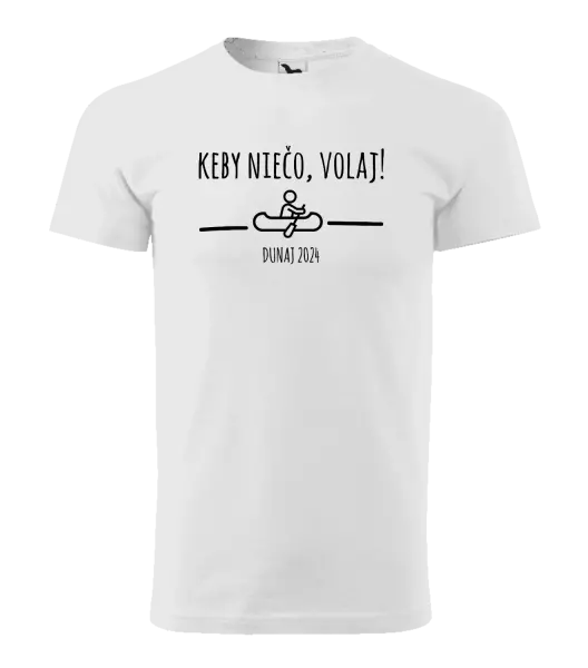 Pánske vodácke tričko Kdyby niečo volaj