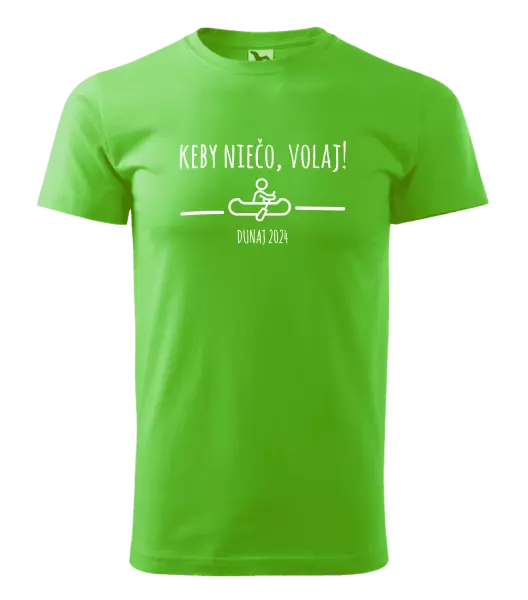 Pánske vodácke tričko Kdyby niečo volaj