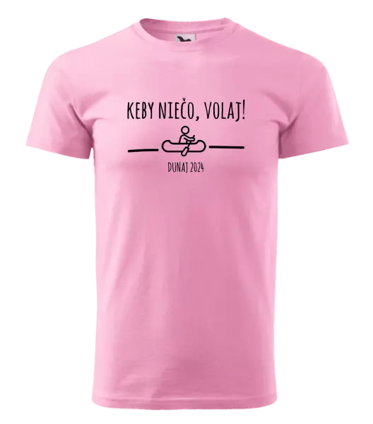 Pánske vodácke tričko Kdyby niečo volaj