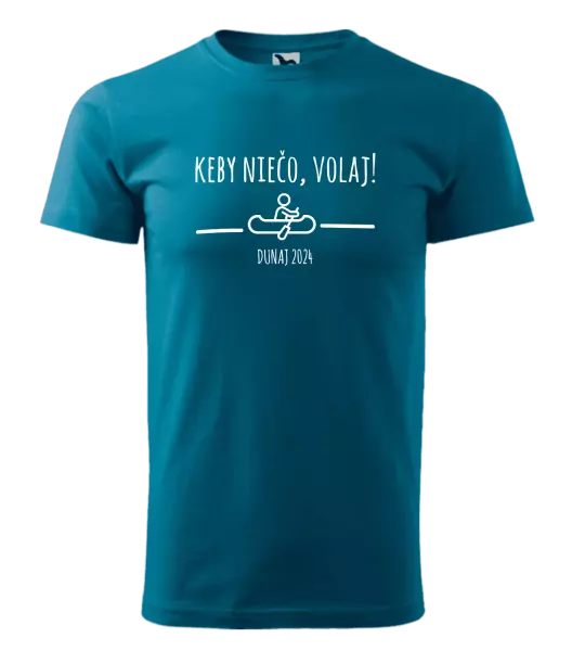 Pánske vodácke tričko Kdyby niečo volaj